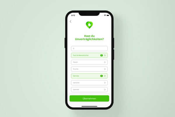 HealthMe App scannt Lebensmittel HealthMe scannt Lebensmittel nach Unverträglichkeiten
